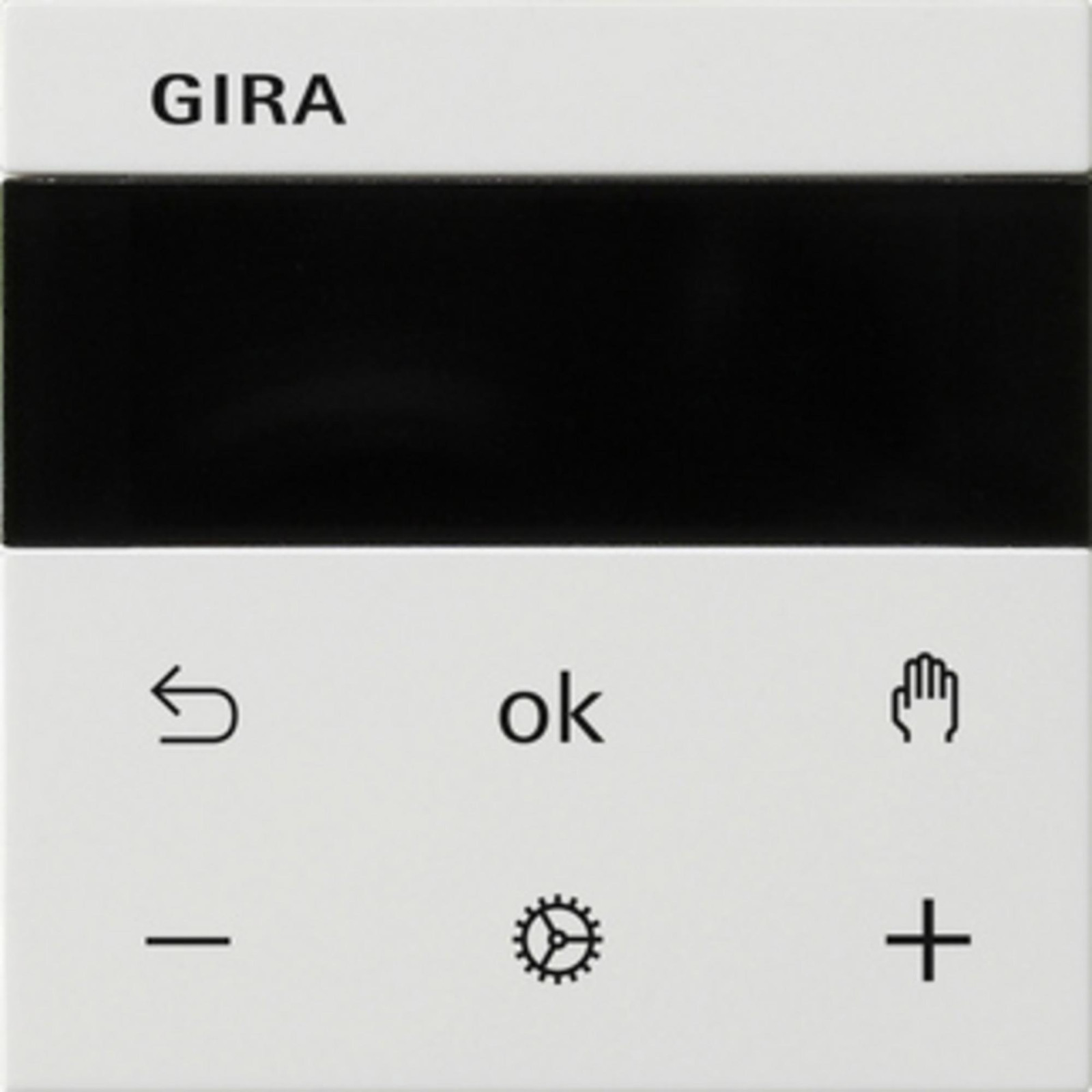 Gira 539403 S3000 Ruimtetemperatuurregelaar BT-systeem 55, zuiverwit, glanzend