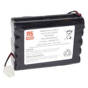 RS PRO MGN0947 AA NiCd Akku, 24V / 700mAh, Steckbar-Anschluss (1 Stk., AA, 700 mAh) (2466442)