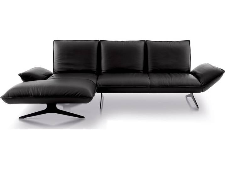 Ecksofa BUDDY 305 x 149 cm schwarz