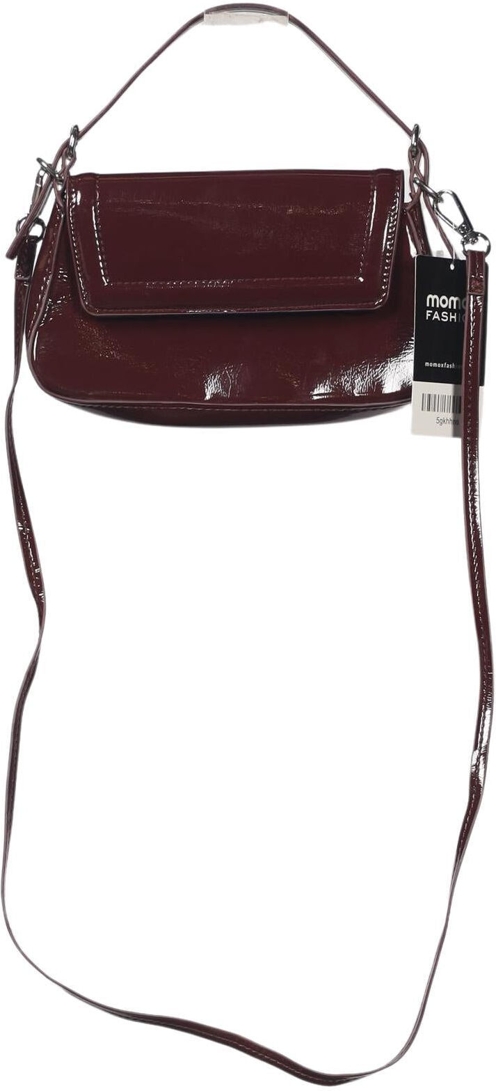 Reserved Damen Handtasche klein, Bordeaux, Kunstleder - Second Hand