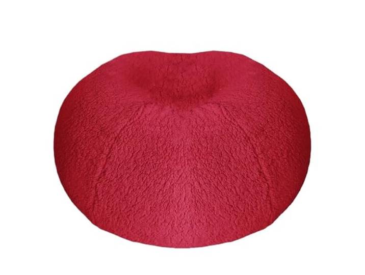 MKYYIOED Sitzsackbezug Bean Bag Pouf Cover Kein Füllstoff im Inneren(Red,D100cm-cover)