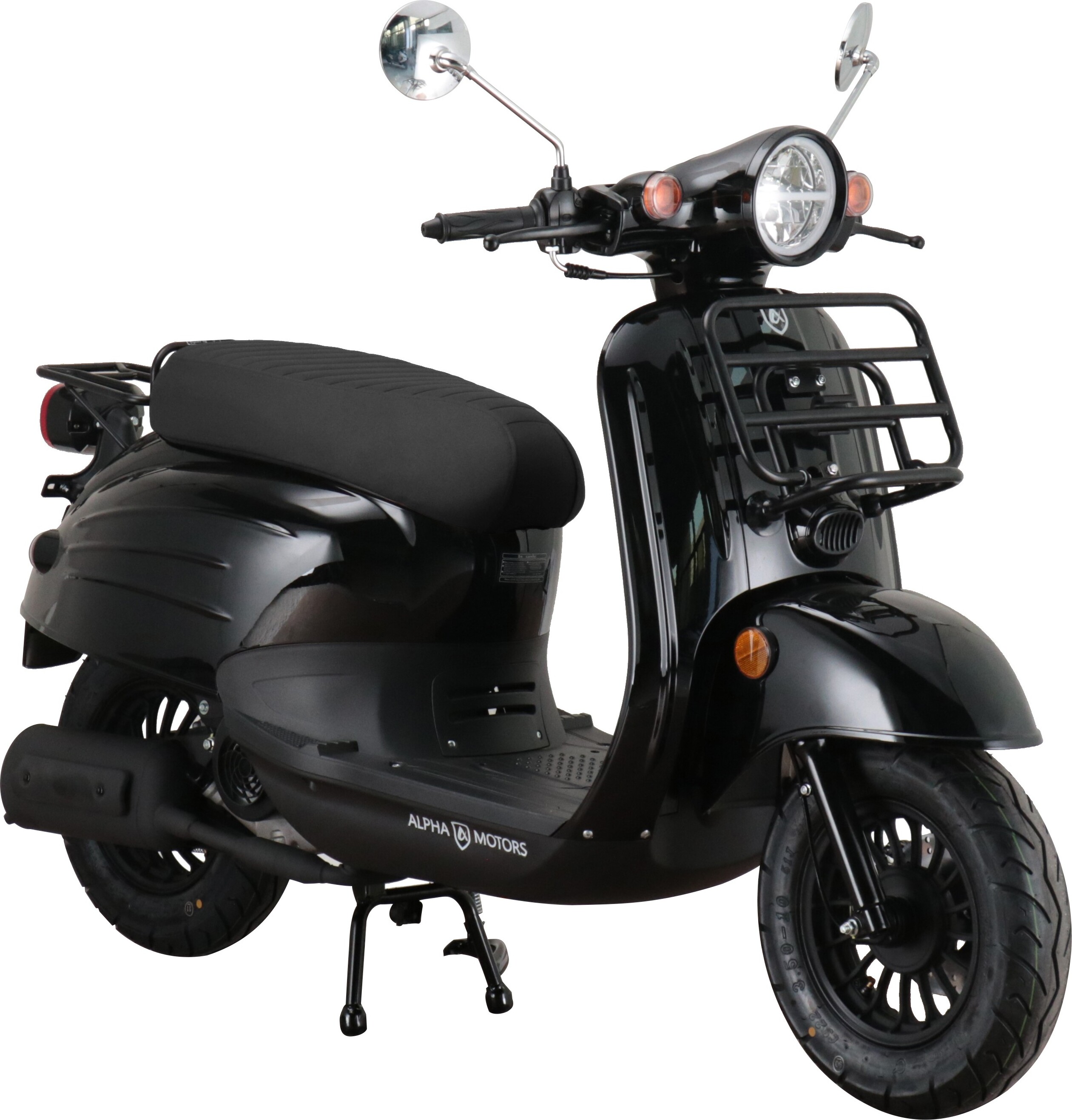 Motorroller Adria 50 ccm 45 km/h EURO 5 schwarz