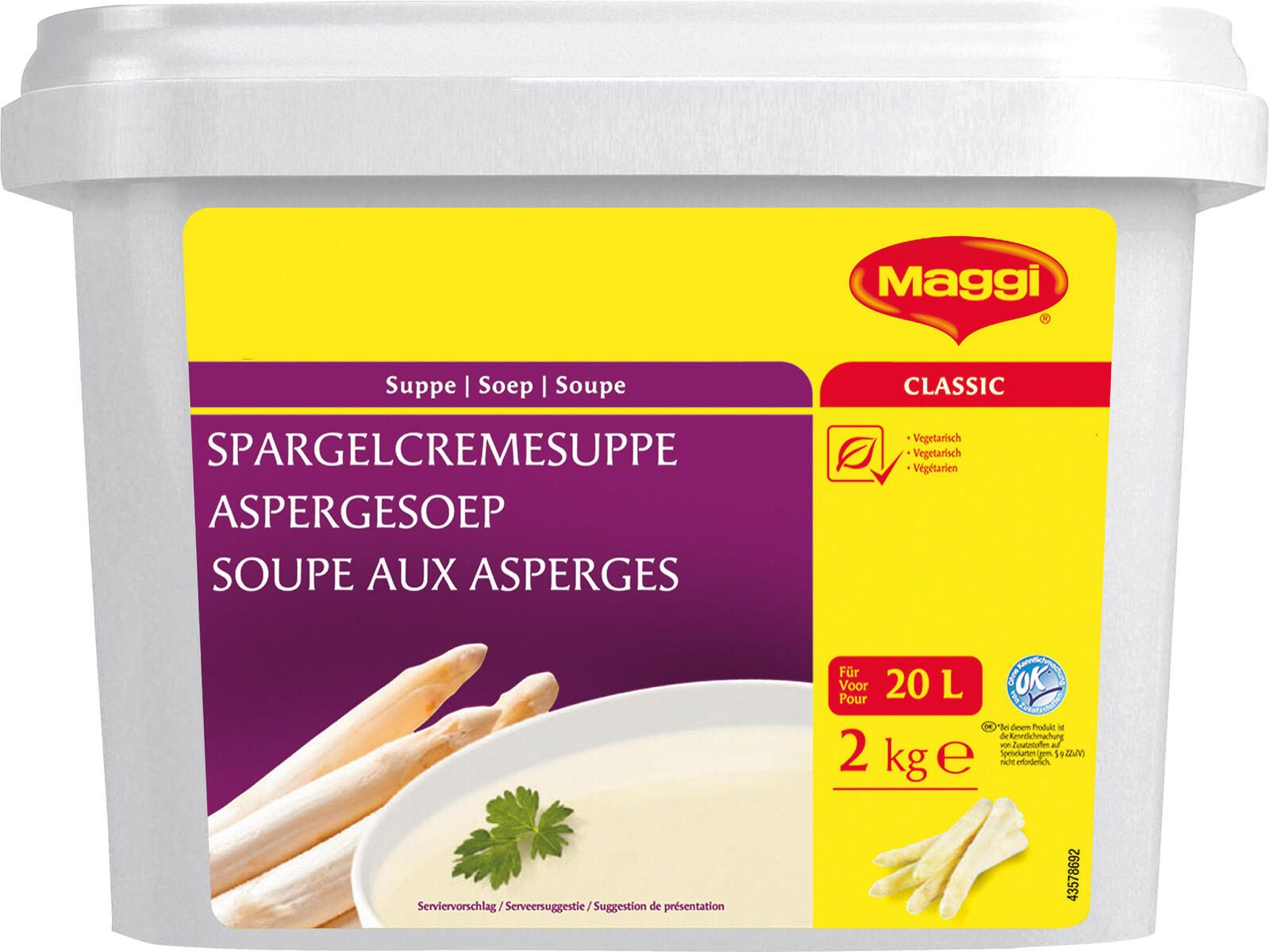 Maggi® Spargelcremesuppe 2,0 kg 12165221