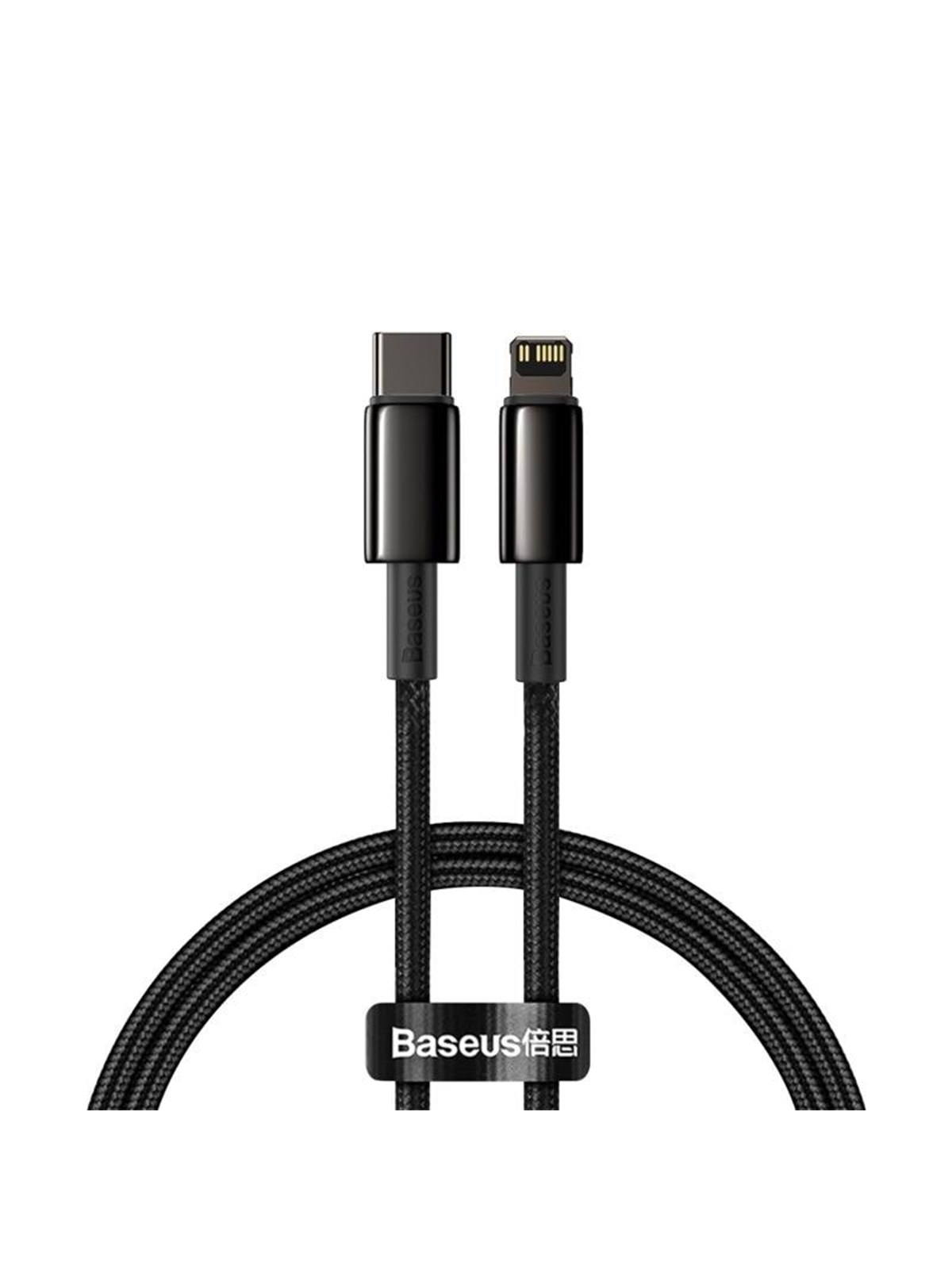 Baseus Tungsten Gold Cable Type-C to iP PD 20W 1m (black)