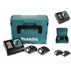 Makita, Werkzeugakku + Ladegerät, Power Source Kit
