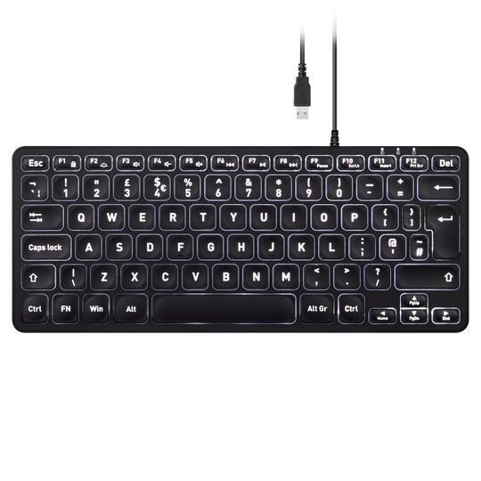 Perixx PERIBOARD-332B kabelgebundene Tastatur - QWERTZ DE - schwarz PERIBOARD-332B DE
