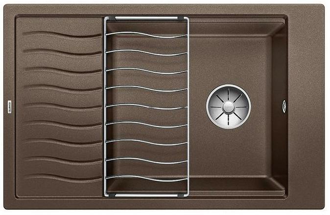 Blanco Elon XL 6 - Silgranitspüle, 780x500 mm, Kaffee 524853