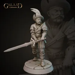 Knight Conquistador Mercenary von Galaad Miniatures aus Conquistador Release