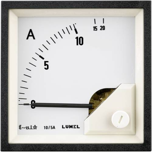 Lumel EA17 500V EA17 500V Einbaumessgerät 72 x 72mm 500 V/AC Dreheisen
