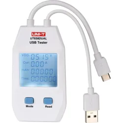 UT 658D - USB-Messgerät, USB Typ-A/C