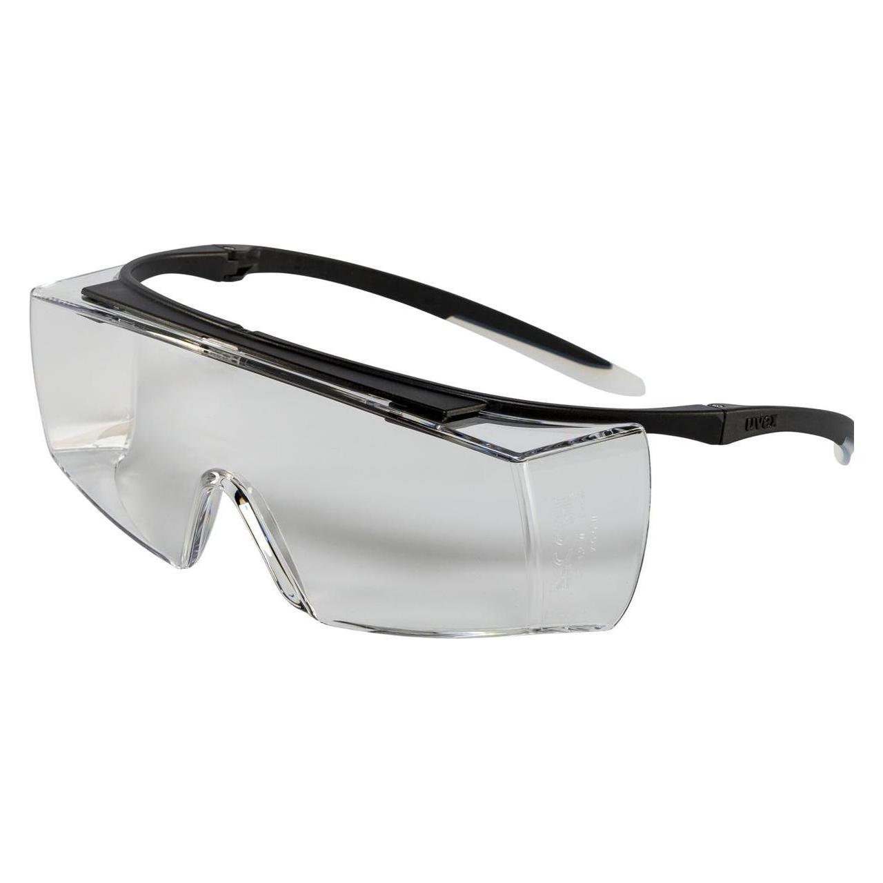 Uvex Schutzbrille super f OTG fbl. sv exc. schwarz (9169261)