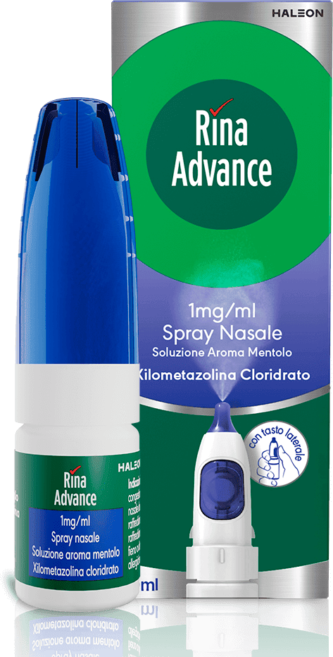 Rinazina Rinaadvance Spray Nasale 10 Ml 1 Mg/Ml