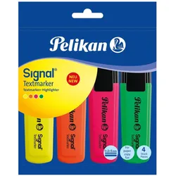 Pelikan, Marker, Textmarker (4x)