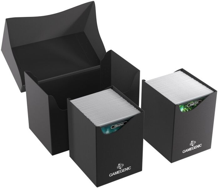 Gamegenic GG : Double Deck Holder 200+ XL Black