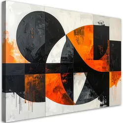 LEINWANDBILD 3D und geometrisch 30x20cm