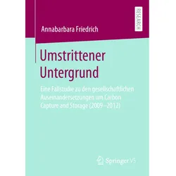 Umstrittener Untergrund, Fachbücher von Annabarbara Friedrich