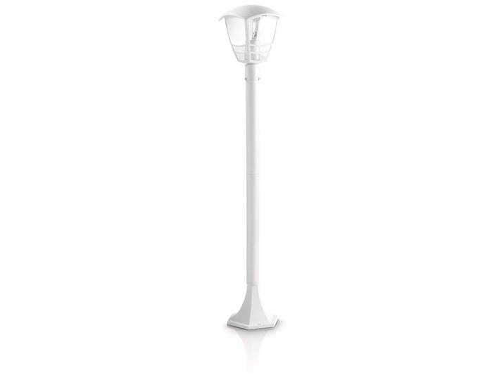 Philips Lampadaire d'extérieur myGarden Blanc 99\,5cm IP44 max. 60W E27 sans ampoule