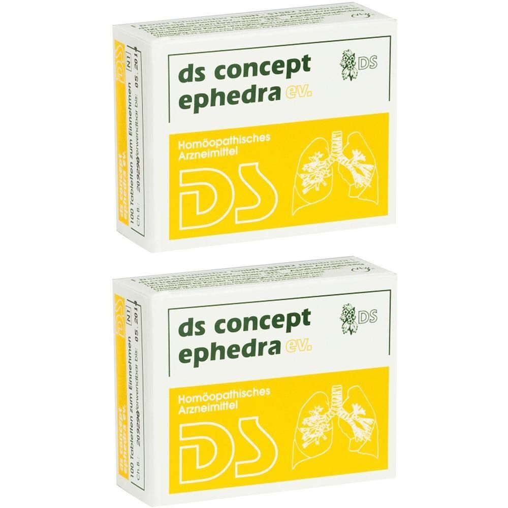 DS Concept ephedra ev.Tabletten 2x 2x100 St Tabletten