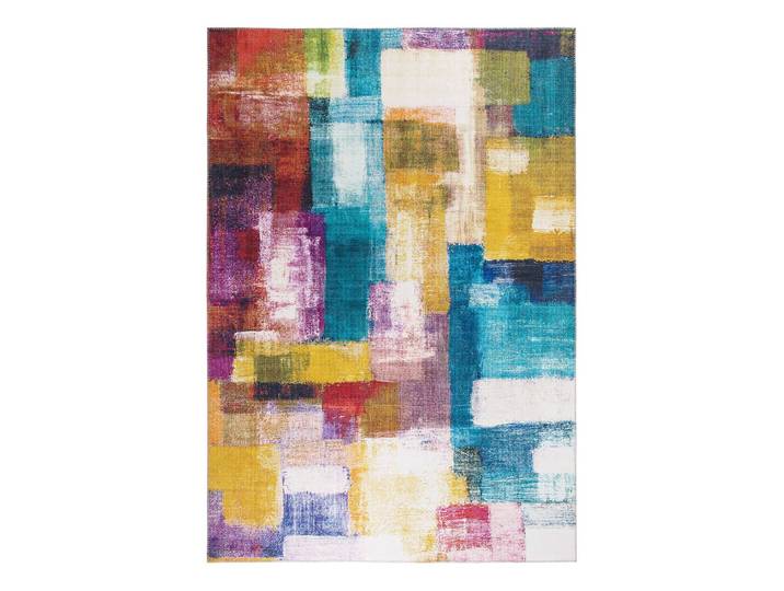 Kurzflorteppich Bonum Multicolor 120 x 170cm Webstoff