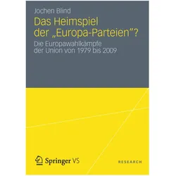 Heimspiel der 'Europa-Parteien'?, Fachbücher von Jochen Blind