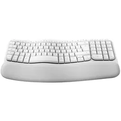 LOGITECH Wave Keys for Mac, Grauweiß, Logi Bolt, USB/Bluetooth, DE