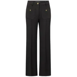 Knöchellange Hose Raffaello Rossi schwarz, 36