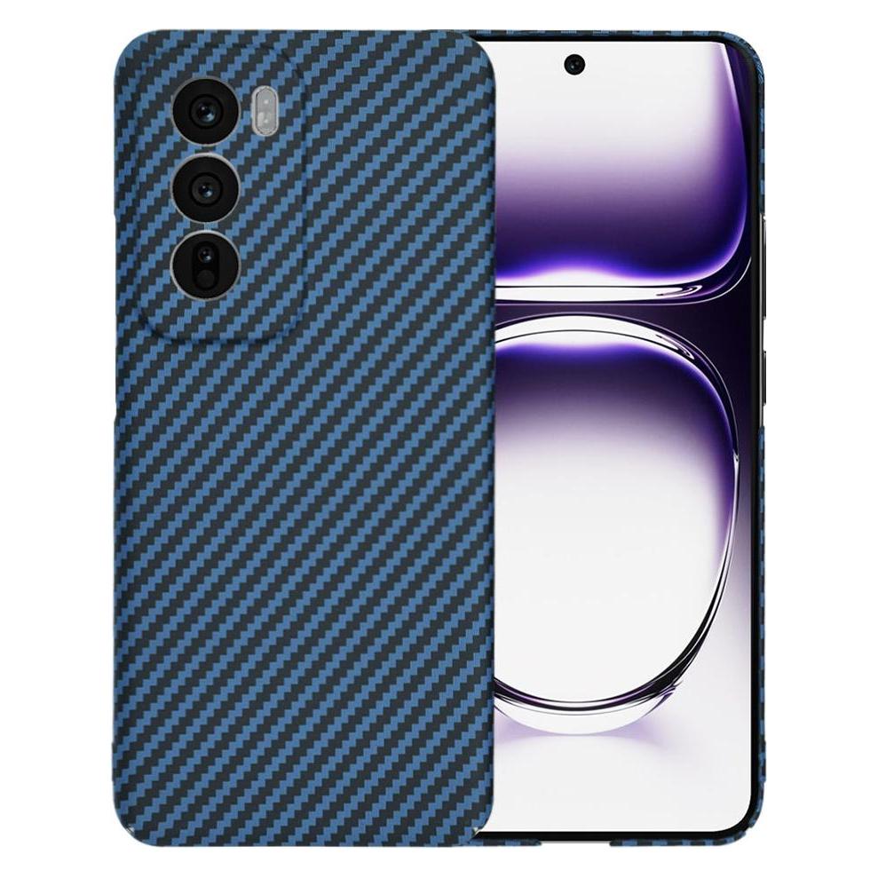 Techsuit - Carbonite FiberShell - Oppo Reno12 - Cyan (Oppo Reno12) (56356695)