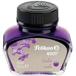 Pelikan, Ersatzpatronen + Tintenfass, Tinte (Violett, 6 Stk.)