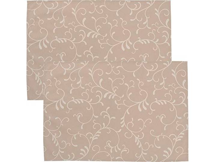 Erwin Müller Tischset Essen 2er-Pack abwaschbar Taupe Größe 35x50 cm