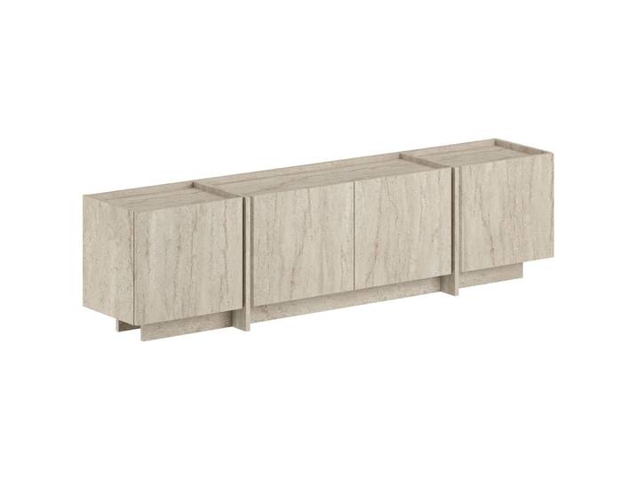 TV-Möbel Georis Travertin Holzwerkstoff B 180 cm