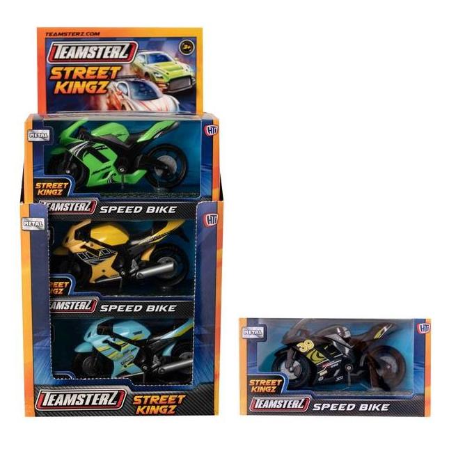 Teamsterz TZ Die-Cast Modell Speed Bike, 10 cm, ast (46372196)