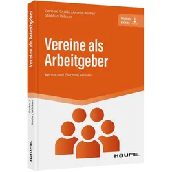 Vereine als Arbeitgeber, Fachbücher von Stephan Wilcken, Gerhard Geckle