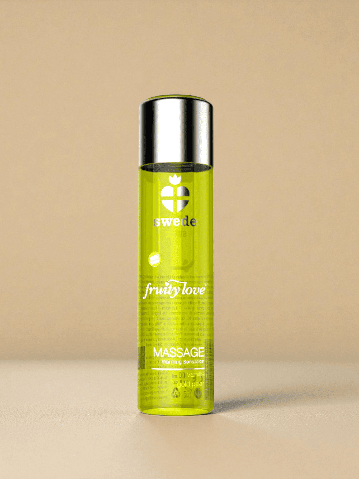 Swede Fruity Love Huile de Massage Chauffante Vanille Poire - 60 ml