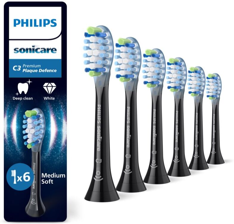 Philips Sonicare Premium Plaque Defense HX9046/88 Ersatzkopf für Zahnbürste 6 St.