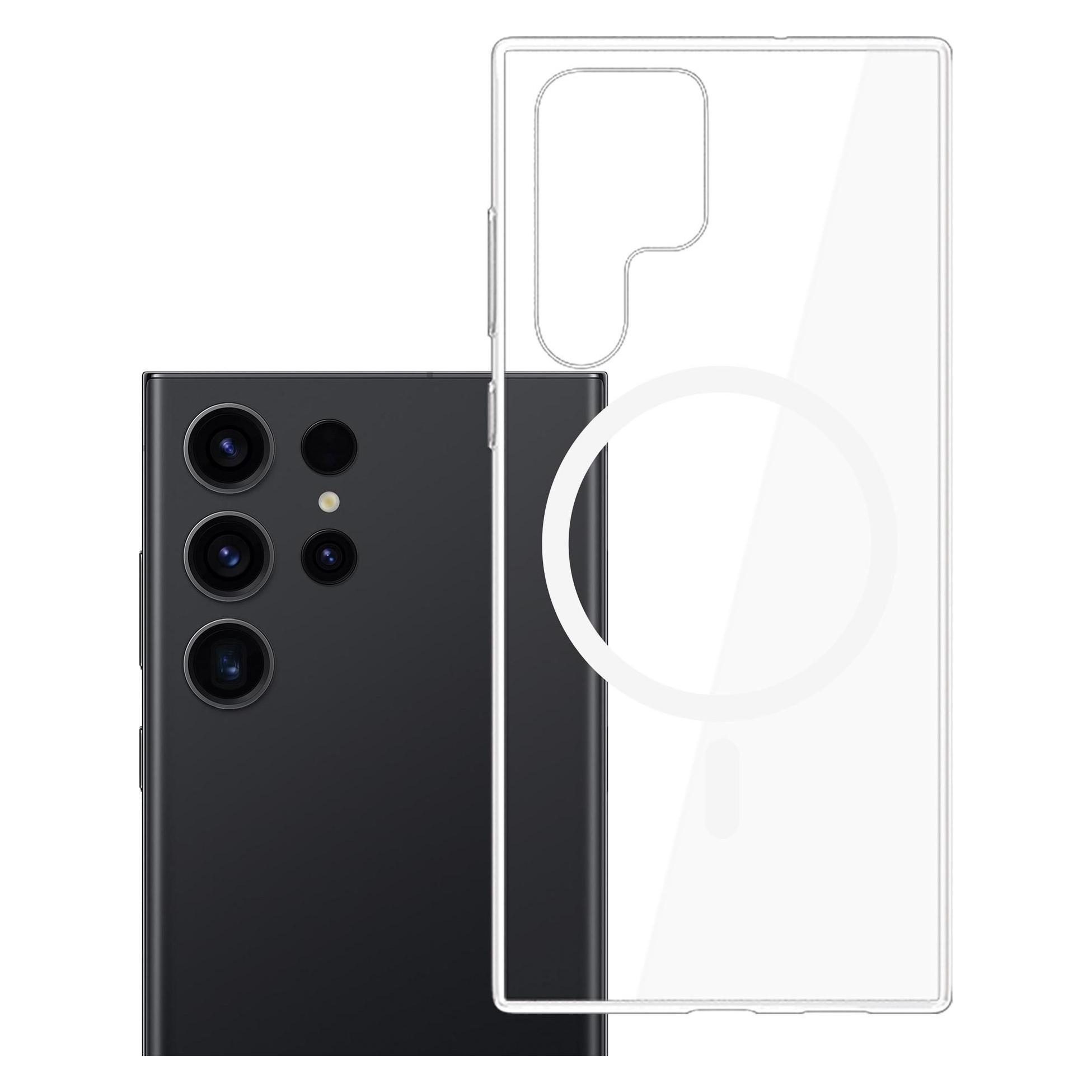 3MK Clear MagCase Sam S23 Ultra (Samsung Galaxy S23 Ultra) (5903108587143)
