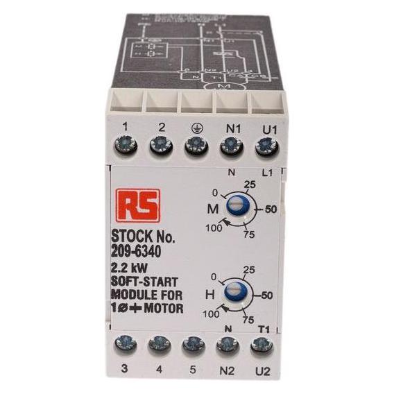 RS PRO Sanftanlaufgerät 1 Phase 0,25-2,2KW (2096340)