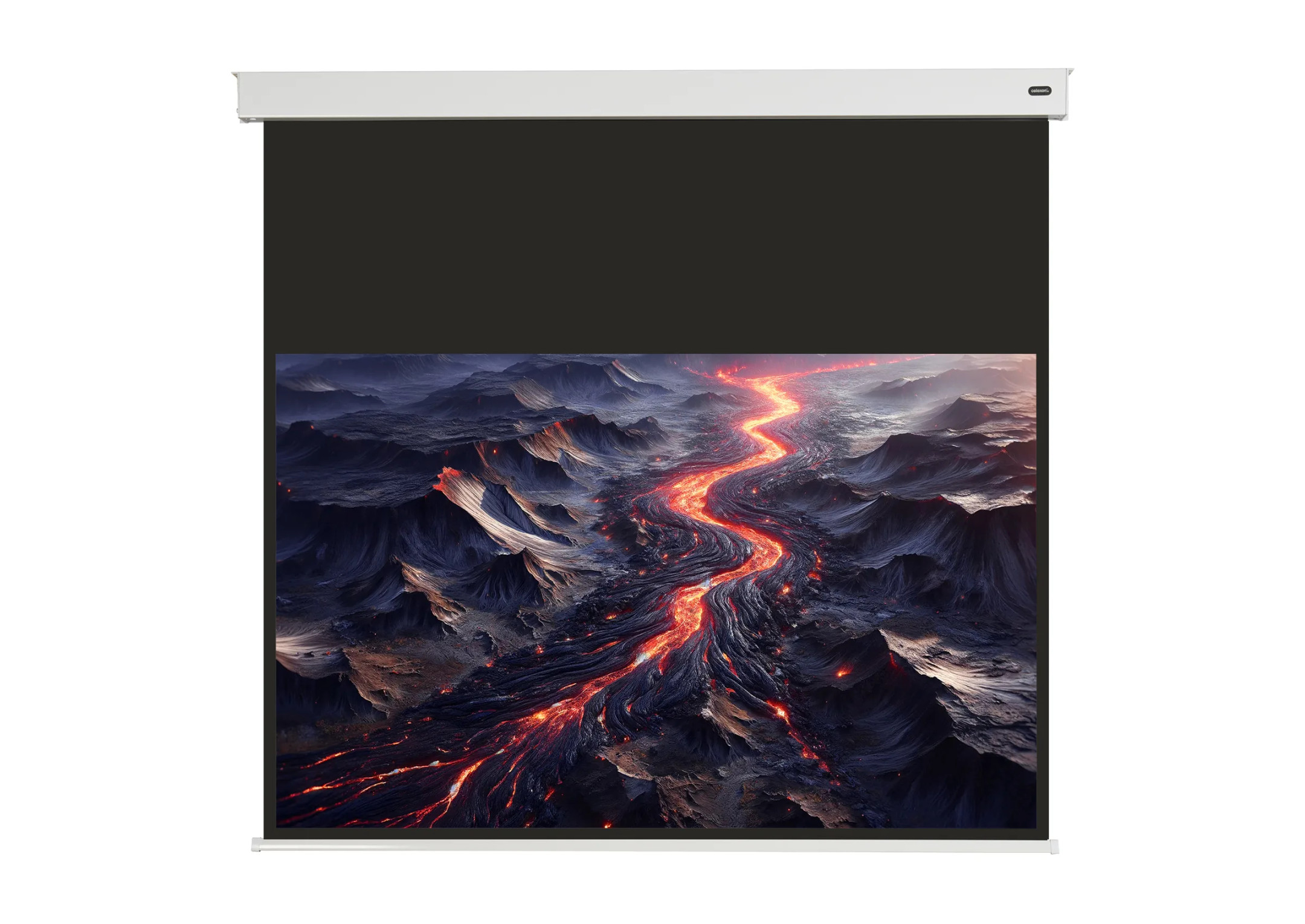 celexon Professional Akku Leinwand II 200 x 113cm - 90" Wireless Motorleinwand