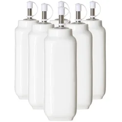Ritzenhoff & Breker Bianco Essig -/Öl-Flasche 9,5 cm 6er Set