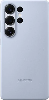 Samsung Galaxy S25 Ultra Rückseite Abdeckung Vegan Leder Light Blue