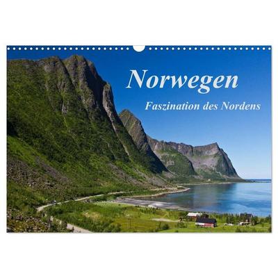Norwegen - Faszination des Nordens (Wandkalender 2027 DIN A3 quer), CALVENDO Monatskalender