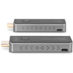 Digitus Wireless Presentation System Set (50 m, HDMI 1.4a), Wireless Transmitter, Grau