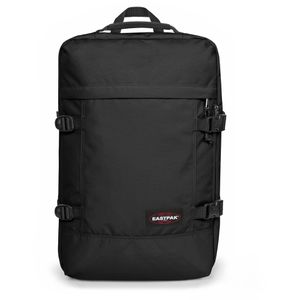 Eastpak Travelpack Black, 42 Liter, Handgepäck-Rucksack mit Laptopfach, schwarz, 33 x 51 x 23 cm