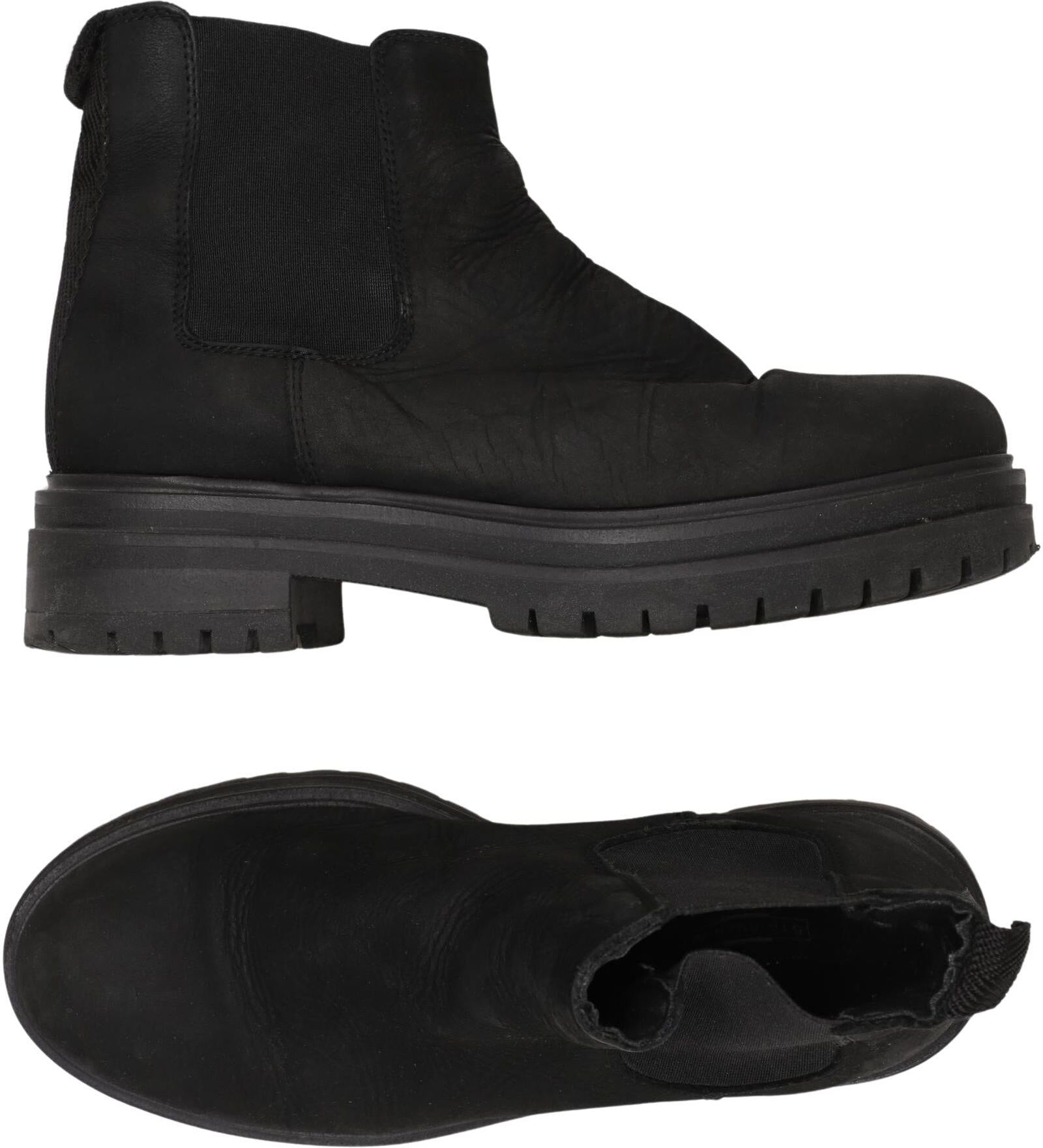 5th Avenue Damen Stiefelette, Schwarz, Gr. EU 36, Leder - Second Hand