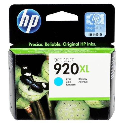 HP CD972AE  Tintenpatrone cyan No. 920 XL
