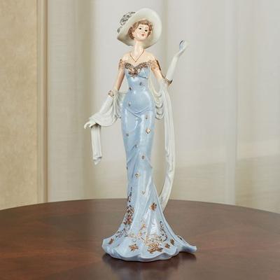 Touch of Class Miss Madelyn Lady Figurine Pastel Blue , Pastel Blue