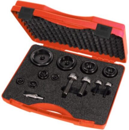 HOLEX Jeu de poinçons fendus «UNF» ⌀ 16,2 − 63,5 mm dans coffret en plastique 1 (834555 1)