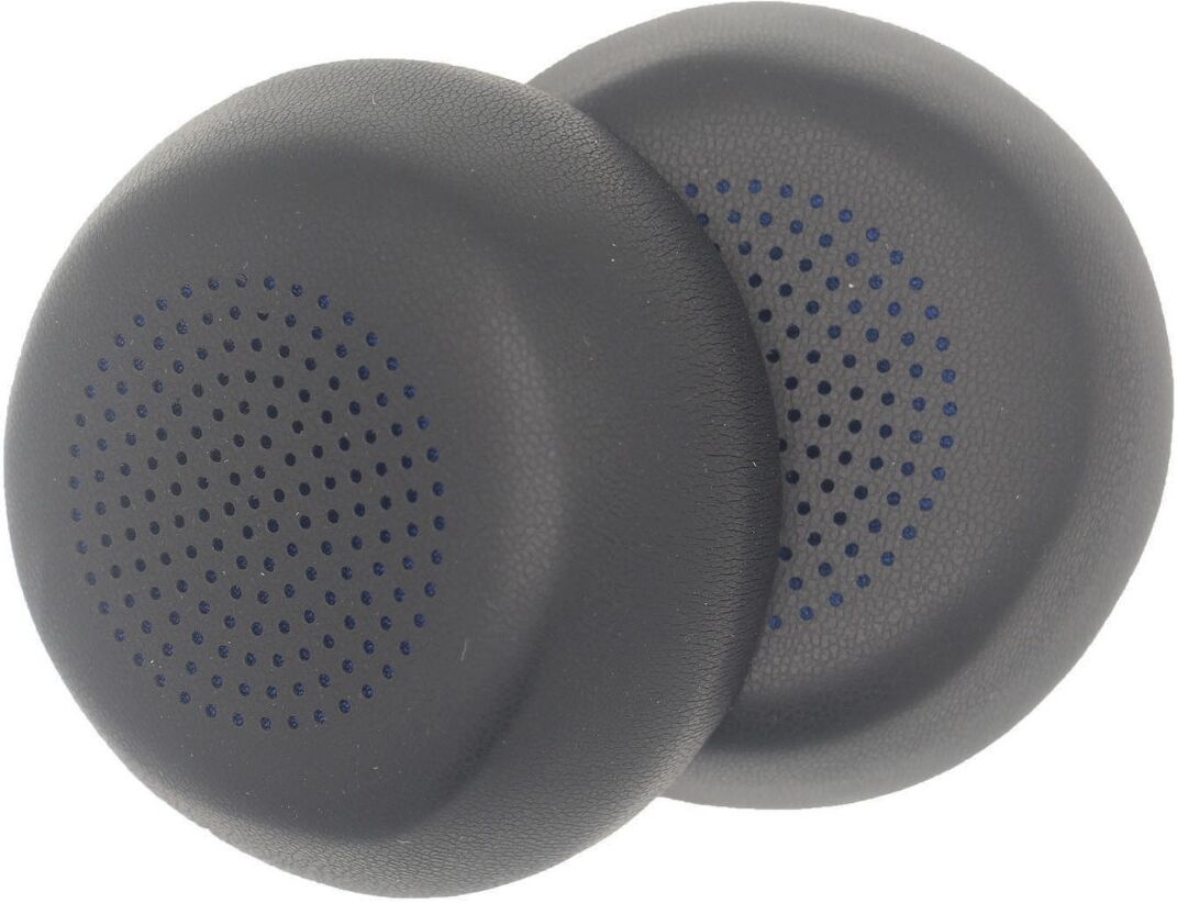 INF Ersatz-Ohrpolster kompatibel mit Anker PowerConf H500 und H700 Kopfhörern, schwarzes Proteinleder, 2er-Set