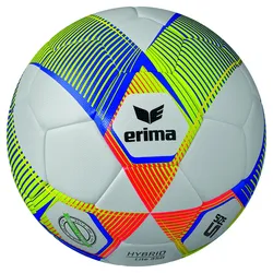 Erima HYBRID Lite 350 - Fußball - new royal/fiery-coral - 5