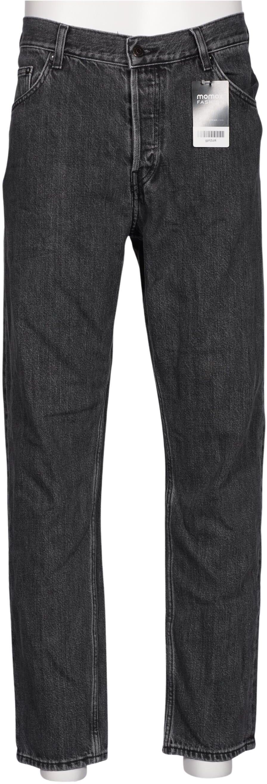 Weekday Herren Jeans, Grau, Gr. W32, Baumwolle - Second Hand