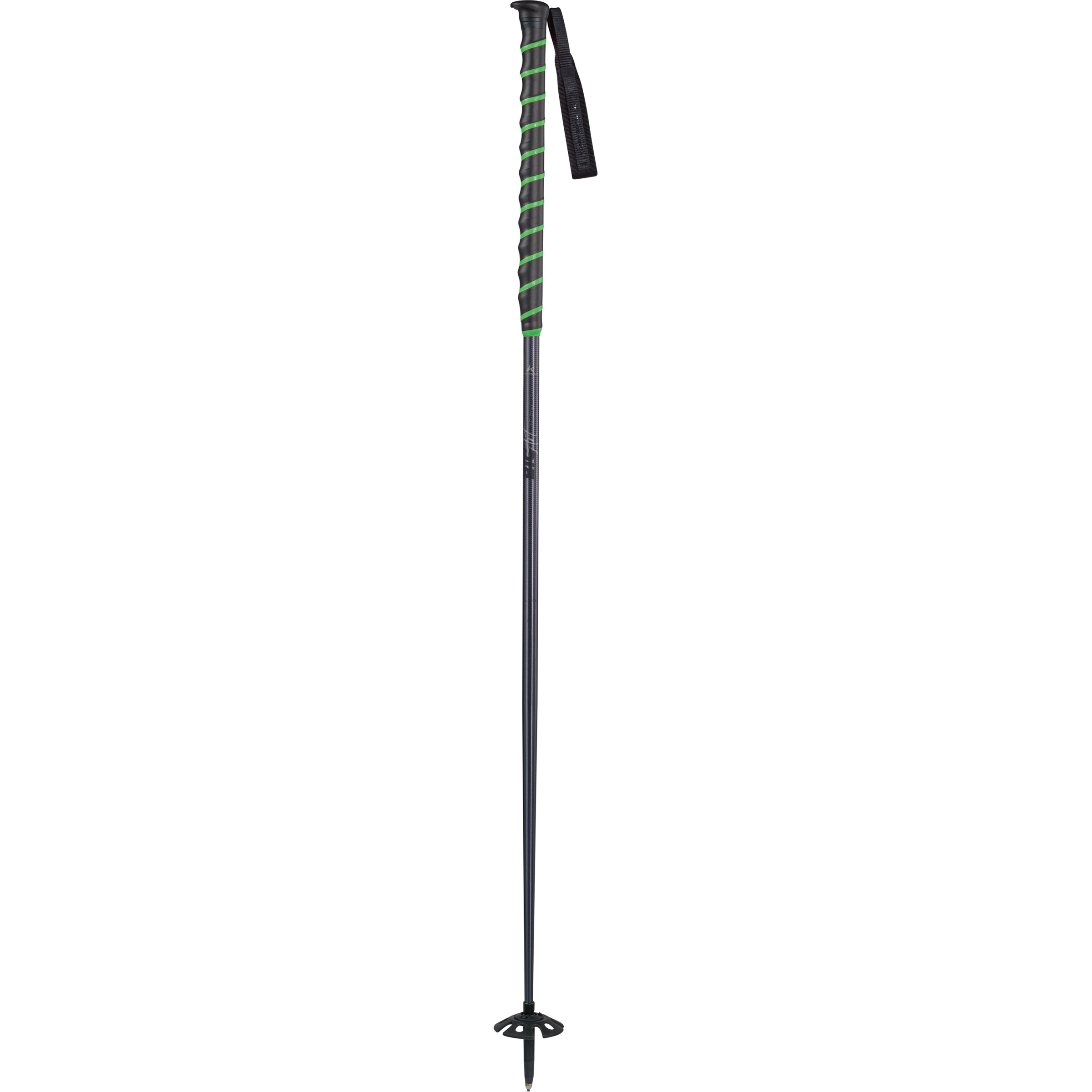 Komperdell Big Art Ti Skistöcke Skistöcke gruen Größe 120CM Freeride